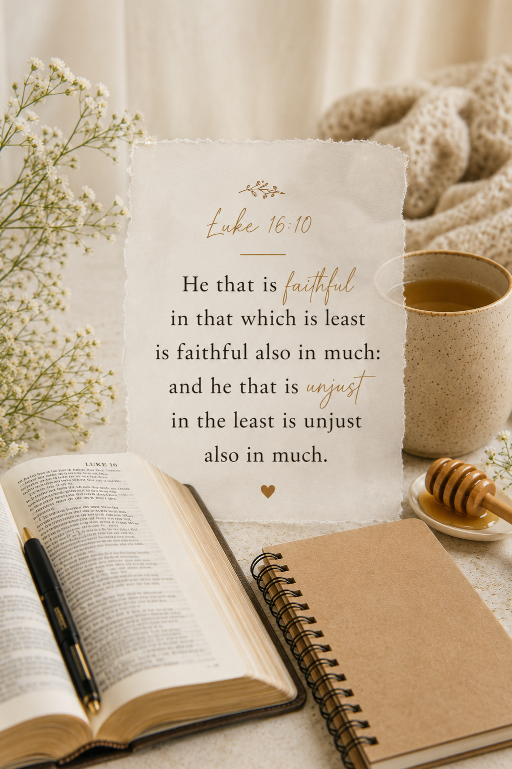 Faithful in the Little: A Heart Check Through Luke 16:10